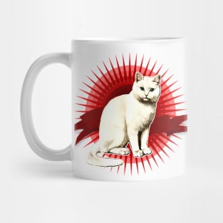 Cute kitten posing Mug